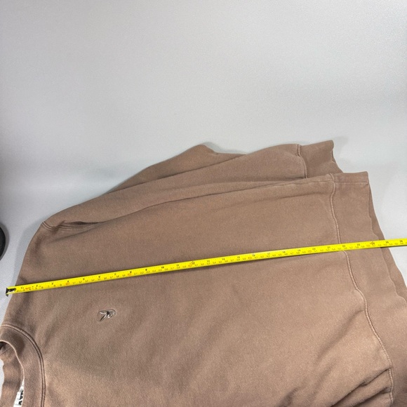 PACSUN Men's Playboy Brown Silver Studded Cotton Blend Sweatshirt - Picture 10 of 10